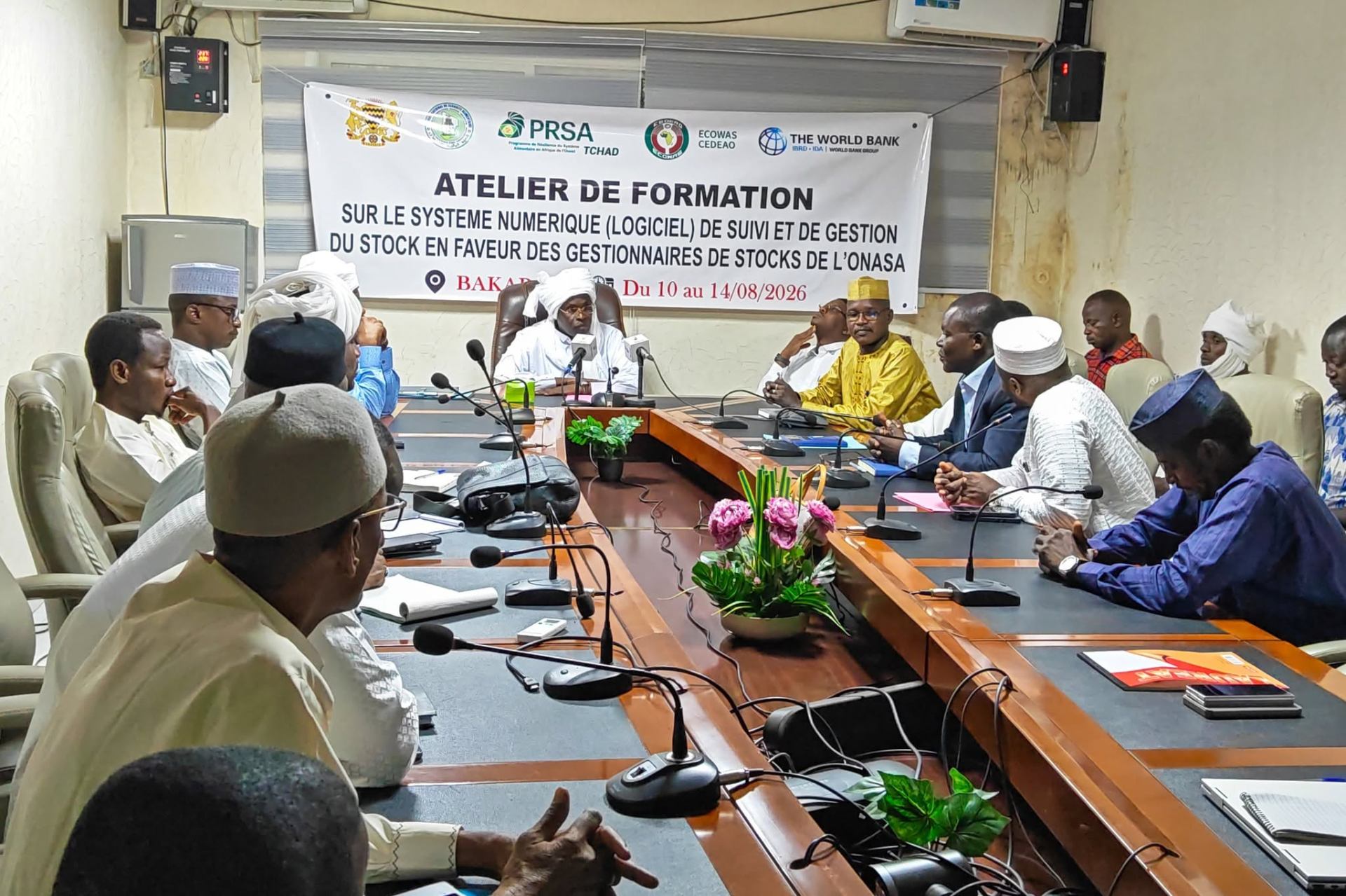 Session de formation à la gestion des stocks alimentaires